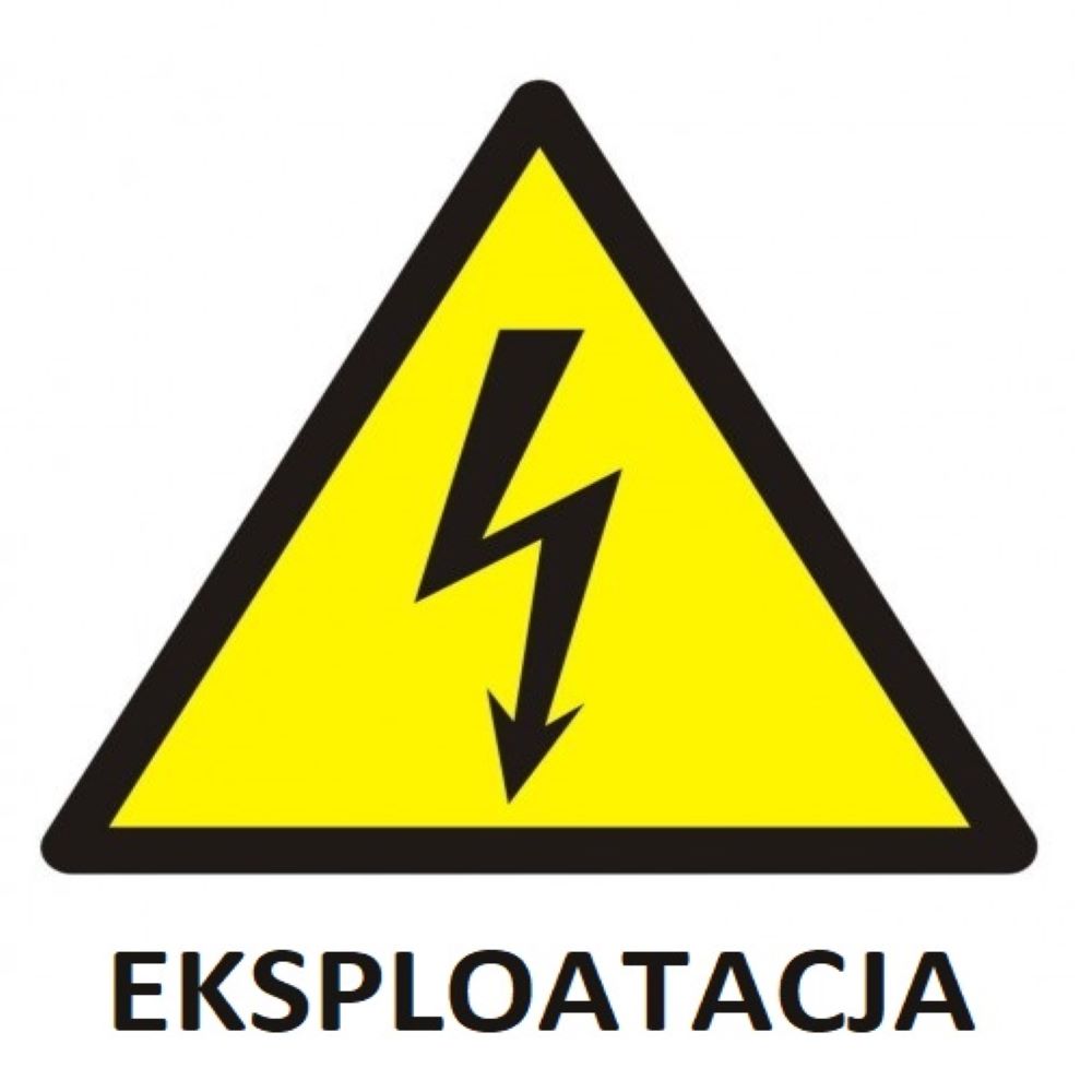 znak napięcia EKSPLOATACJA